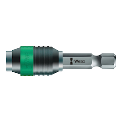Wera® 05052502001 889/4/1 K Quick-Release Rapidaptor Universal Bit Holder, 1/4 in Drive, 1/4 in Hex