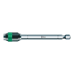 Wera® 05052504001 889/4 R Quick-Release Rapidaptor Universal Bit Holder, 1/4 in Drive, 1/4 in Hex