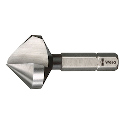 Wera® 05104661001 845 Countersink Bit, 8.3 mm Dia Body, 1/4 in Dia Shank, 1 Flutes, 90 deg Included