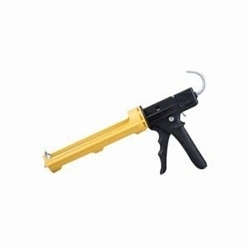 White LightningĀ® DriplessĀ® WL9903000 ETS Industrial Grade Caulk Gun, 10 oz Container, Black/Yellow
