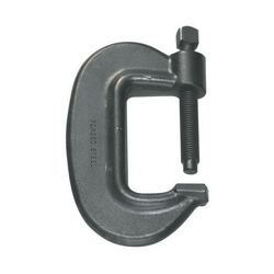 Williams® CC-12LAAW Deep Throat Heavy Service Standard Screw C-Clamp, 4-1/4 in D Throat, 12-3/8 in Clamping, 1-3/32 in Dia x 16-7/16 in L Screw