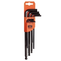 Williams® JHW13213 Long Standard Key Set, 13 Pieces, 0.05 in Hex, Black Oxide