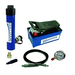 Williams® JHW1AP10T06T Threaded Air Pump and Cylinder Combination, 10 ton, 5.95 in, 1000 psi