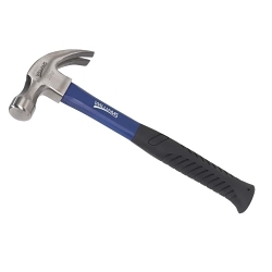 Williams® JHW20402 Heavy Duty Claw Hammer, 13 in OAL, 16 oz, Rip Claw, Fiberglass Handle