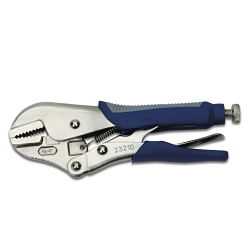 Williams® JHW23210 1-Handed Lever Locking Plier, Screw Locking, Straight, Serrated Jaw Surface, 7 in OAL
