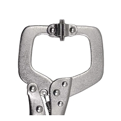 Williams® JHW23222 Locking C-Clamp With Swivel Pad, 1-5/16 in D Throat, 450 lb Clamping