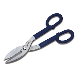 Williams® JHW28351 Straight Pattern Tin Snip Set, 24 ga and 20 ga Cold Rolled/32 ga and 24 ga Stainless Steel Cutting Capacity, 2 Pieces, Forged Steel Blade