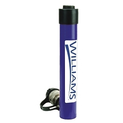 Williams® JHW6C05T07 Single Acting Cylinder, 5 ton Capacity, 1.13 in Bore, 7.09 in L Stroke, 10.71 in Retract, 1 in Dia Rod, 10000 psi Pressure