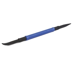 Williams® JHWC-102 Double End Long Pry Bar, Angled/Pointed Tip, 44 in OAL, Drop Forged Hardened Steel