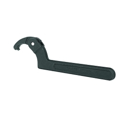Williams® JHWO-471 Adjustable Pin Spanner Wrench, 3/4 to 2 in Capacity, 1/8 in Dia Pin, 5-3/8 in OAL, Industrial Black