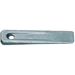 Williams® JHWWG-5 Heavy Duty Set-Up Wedge, 5 in L x 1 in W x 1/2 in H, Forged Steel