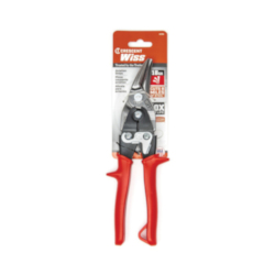Crescent®M1R MetalMaster® Compound Action Aviation Snip, 18 ga Low Carbon Steel Cutting, 1-3/8 in L of Cut, Left/Straight Snip, Molybdenum Steel Blade, High Strength Steel Handle, Non-Slip/Textured Grip