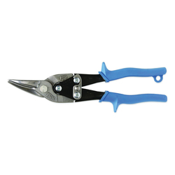 Crescent®M2RS1 Special Aviation Snip, 18 ga Stainless Steel Cutting, 1-3/8 in L of Cut, Right/Straight Snip, Molybdenum Steel Blade, High Strength Steel Handle, Non-Slip/Textured Grip