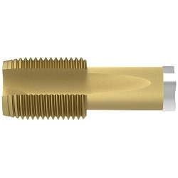 WNT 23160075 Machine Tap, Right Hand Cutting, 3/4-14 Thread, Plug Chamfer, (4) Flutes, TiN Coated, HSSE