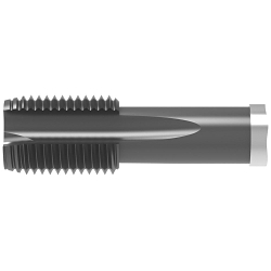 WNT 23341082 Machine Tap, Right Hand Cutting, MF8 x 0.75 Thread, Plug Chamfer, (3) Flutes, TiCN Coated, HSSE