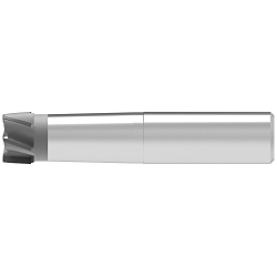WNT 5001510200 Type W End Mill, 0.3937 in Dia Cutting, Solid Carbide