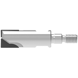 WNT 5001601000 Type W Drilling Slot Screw-in Cutter, 0.3937 in Dia, 0.3937 in Max Depth of Cut