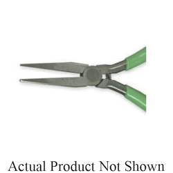 Weller® DN54GVN Flat Nose Plier, 1-13/16 in L x 7/16 in W, Flat/Smooth/Straight Steel Jaw, 5 in OAL, 9/64 in W Tip