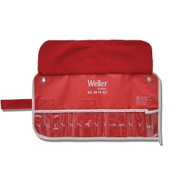 WellerĀ® T99KN Empty Case, 6-7/8 in H x 13-7/8 in W, Canvas, Red