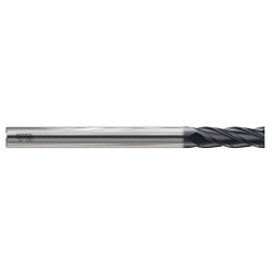 YG-1 YGBasix E5H94904 Extra Long Length Single End Standard Square End Mill, 5/16 in Dia Cutter, 1-1/2 in Length of Cut, 4 Flutes, 5/16 in Dia Shank, 6 in OAL, Uncoated