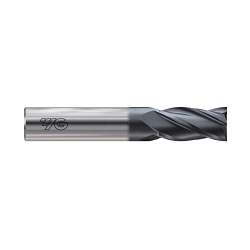 YG-1 YGBasix G9H88003N Regular Length Single End Standard Square End Mill, 3/64 in Dia Cutter, 1/8 in Length of Cut, 4 Flutes, 1/8 in Dia Shank, 1-1/2 in OAL, AlCr
