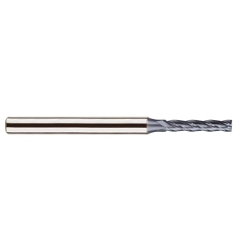 YG-1 SEME72200120 SEME72 High Performance End Mill, 0.7874 in Dia Cutter, 120 mm Length of Cut, (4) Flutes, 0.7874 in Dia Shank, 250 mm OAL, Y