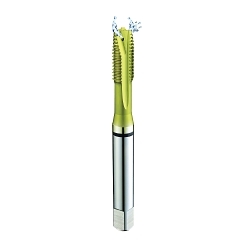 YG-1 TB445N High Performance Plug Chamfer Spiral Point Combination Tap With Internal Coolant Through Hole, 2B Class of Fit, 0.669 in L Drill, H5 Thread Limit, 5/16-18 UNC Thread