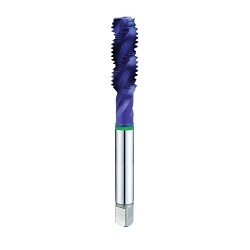 YG-1 TCC435C High Performance Modified Bottoming Chamfer Spiral Flute Combination Tap, 11.99 mm L Drill, D5 Thread Limit, M10x1.25 Thread