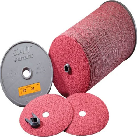 United Abrasives ceramic fiber discs