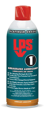 LPS 1 greaseless lubricant can be used for a wide range of maintenance applications