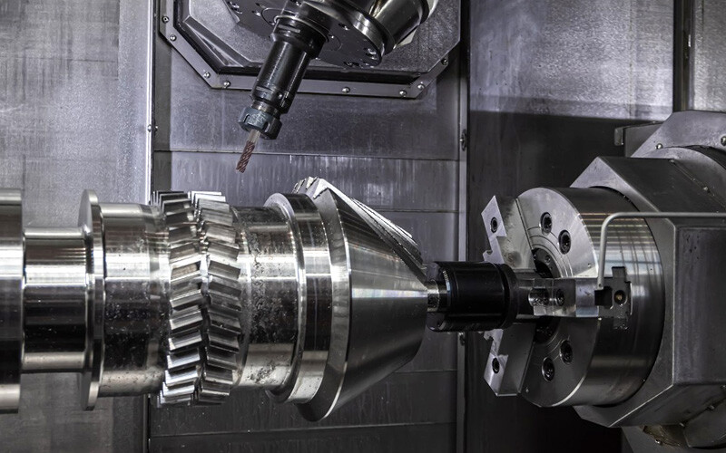 Advanced CNC machining operation in progress