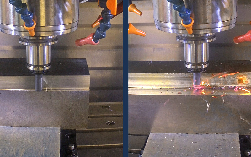 Balancing speed and feed for optimal machining performance