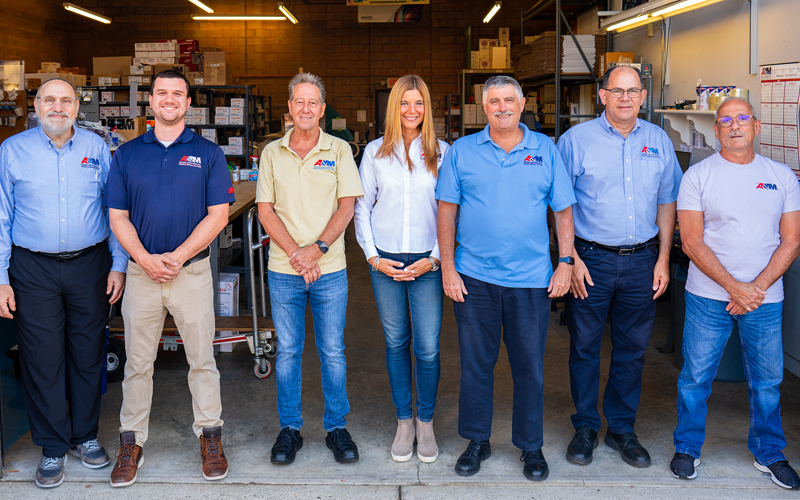 A&M Industrial's Fairlawn, New Jersey staff.