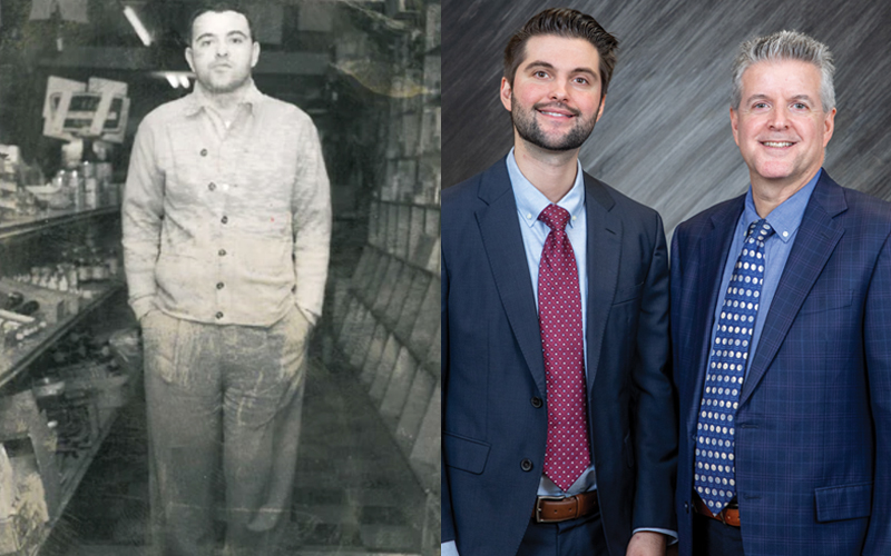 A&M Industrial founder Arny Young, President David Young, and COO Josh Young.