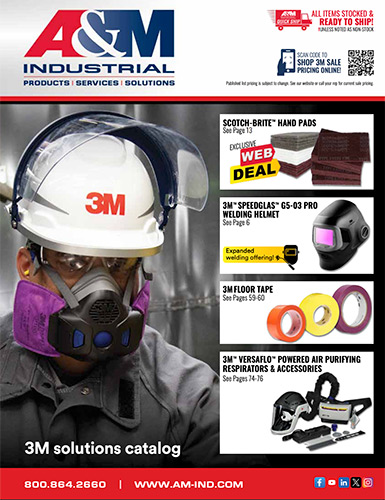 3M catalog featuring popular 3M industrial and safety products at A&M Industrial