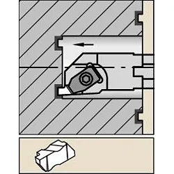 Kennametal 1094911 A16-NSR3 TOOL HOLDER, ANSI Code: A16TNSR3, ISO Code: 0