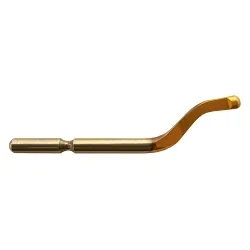 SHAVIV 151-00022 E100PL TIN COATED HEAVY DUTY DEBURRING BLADE FOR LEFT HANDED USERS