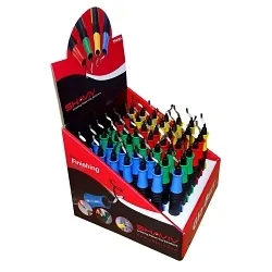 SHAVIV 154-00013 GLO-BURR E RAINBOW ASSORTMENT (48 PCS)