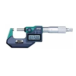 INSIZE 3101-25E, DIGITAL OUTSIDE MICROMETER, 0-1"/0-25MM RANGE, IP65 RATED