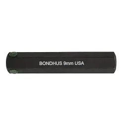 Bondhus® 33285 Standard Hex Bit, 15 mm Point Hex Point, 2 in OAL
