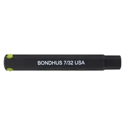 Bondhus® 33502 Standard Hex Bit, 0.5 in Point Hex Point, 2 in OAL