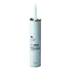 3M™ 7000000946 Heavy Bodied Autobody Sealant, 0.1 gal Cartridge Container, Tan, Synthetic Rubber Base