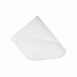 3Mâ„¢ 7100159242 FSREPL-H1-DC Faceshield Visor, Clear, Polycarbonate, 9 in H 9.75 in W