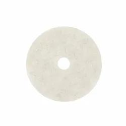 3M™ 7000000714 3300 Floor Pad, 20 in OAD, 1 in THK, 3.375 in Center Hole, Non-Woven Natural/Polyester Fiber Pad