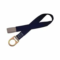 3M DBI-SALA Fall Protection 2100053 Concrete Anchor Strap, 48 in L, Polyester, Blue