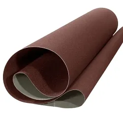 Hermes 662916771568 52" x 103" 220 GRIT RESIN BOND CLOTH BELT, ALUMINUM OXIDE, SG34, RB377YX