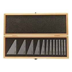 Mitutoyo 981-101 981 Series Angle Block Set, 1 to 30 deg, Hardened Steel