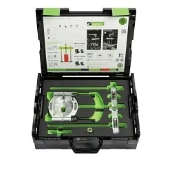 Kukko 15-B, Separator Set with Pulling Device. 7/8" (22mm) to 4 1/2" (115mm) opening
