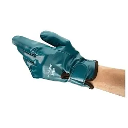 ActivArmr® 206703 07-112 Full Finger Anti-Vibration Gloves, 8, Adjustable Cuff