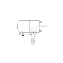 Airmaster® 21021 3-Speed Clockwise Motor, 115 V AC, 1/5 hp, 5/8 in Dia, Import